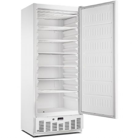Armoire négative statique GN2/1 et 600x400 avec 1 porte pleine et intérieur plastique - 442-525 litres