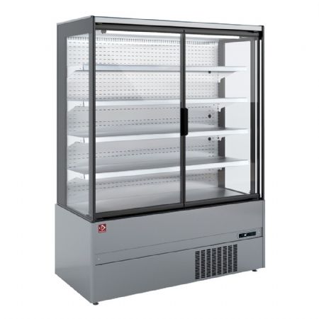 Vitrine murale de Supermarché libre-service 2 portes battantes inox 866 mm - Diamond Promo - MML09-FX Vitrine murale de Supermarché libre-service 2 portes battantes inox 866 mm - Diamond Promo - MML09-FX