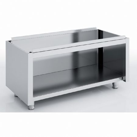 Meuble Bas de Rangement Inox AISI-304 18/10 satiné sans dessus 600x700x600 mm - Eratos - MNAB70-60 Meuble Bas de Rangement Inox AISI-304 18/10 satiné sans dessus 600x700x600 mm - Eratos - MNAB70-60