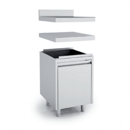 Meuble Bas de Rangement Inox - Eratos - MNSE70