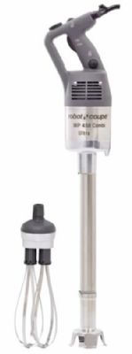 Mini mixeur plongeant combin gris  vitesse autorgule longueur 450mm - mixer : 1500  9000 trs/min et fouet : 250  1500 trs/min