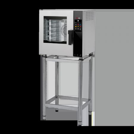 Four mixte monophasé à injection 5x GN 2/3 porte ouvrante côté gauche