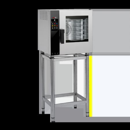 Four mixte monophasé à injection 5x GN 2/3 porte ouvrante côté droit