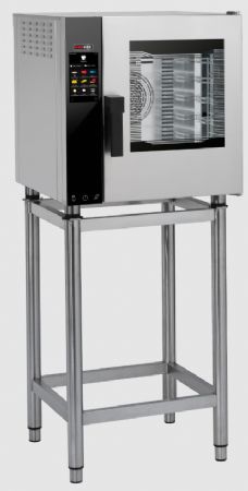Four mixte triphasé à injection 5x GN 2/3 auto nettoyage porte ouvrante côté droit commande tactile Four mixte triphasé à injection 5x GN 2/3 auto nettoyage porte ouvrante côté droit commande tactile