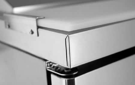 TABLE PREPARATION A PIZZAS 1 PORTE X6 BACS GN1/3 - Atosa - MPF8201GR