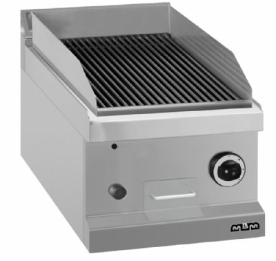 Gril pierre de lave  poser 1 grille 352x475mm - Profondeur 700mm