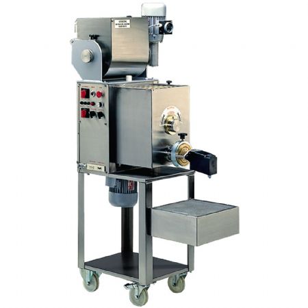 Machine pour les pâtes fraîches automatique 25-35 kg/h 4 matrices et capacité de cuve 3 kg - Diamond - MPS35/2
