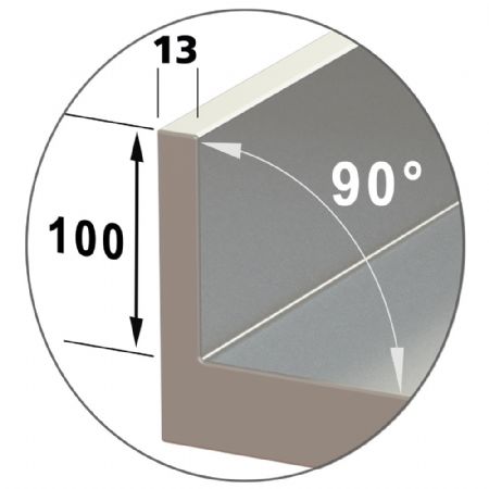 Table frigorifique ventilée positive 3 portes avec dosseret 405 L - Diamond Promo - MR3/R2-BA
