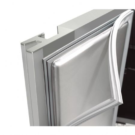 Meuble à Pizzas 4 portes pleines dessus granit capacité 635 L positif - Coreco - MR70-225-P
