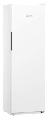 Armoire à boissons blanche avec barres de protection latérales 1 porte pleine - 377L Armoire à boissons blanche avec barres de protection latérales 1 porte pleine - 377L