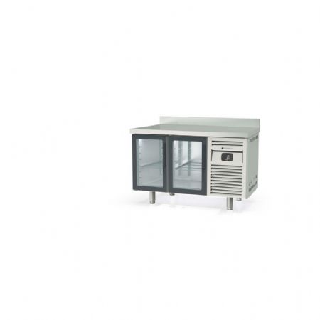Table desserte réfrigérée négative 2 portes vitrées capacité 255 L - Coreco - MRGV-150 Table desserte réfrigérée négative 2 portes vitrées capacité 255 L - Coreco - MRGV-150