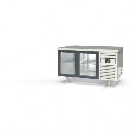 Tour réfrigéré pâtissier positif 2 portes vitrées 362 L - Coreco - MRPV-150