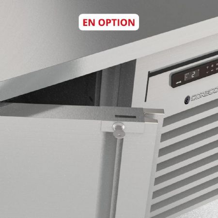 Tour réfrigéré pâtissier positif 3 portes vitrées 562 L - Coreco - MRPV-200