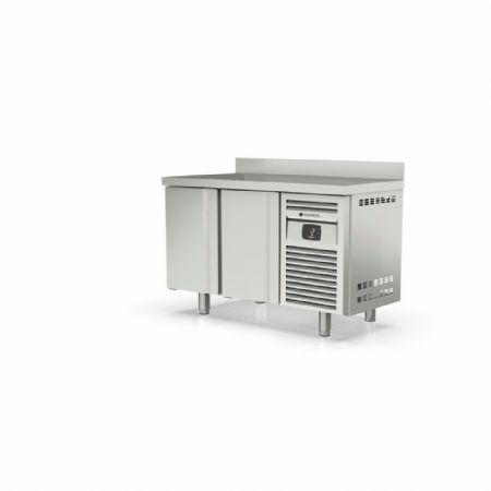 Table desserte réfrigérée positive 2 portes pleines avec évier 245 L - Coreco - MRSF-150 Table desserte réfrigérée positive 2 portes pleines avec évier 245 L - Coreco - MRSF-150