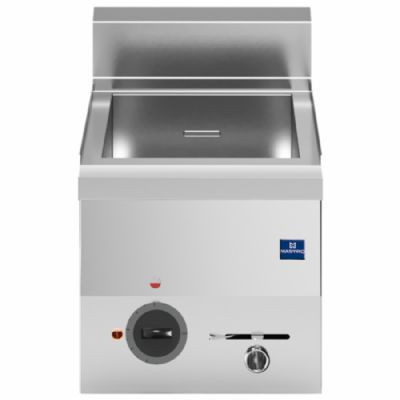 Bain-marie lectrique de comptoir inox avec 1x GN 1/2 et 1x GN 1/4 h=150 mm