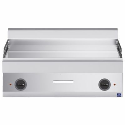 Plancha électrique de table chromée lisse - 12 kW Plancha électrique de table chromée lisse - 12 kW