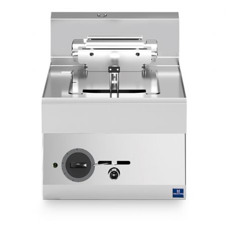 Friteuse cuisine pro profondeur 600 électrique de table Triphasé 10 L 9 kW - Virtus - MS654FRET