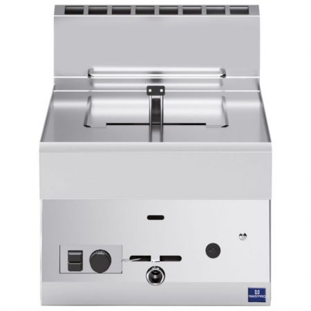 Friteuse cuisine pro profondeur 650 gaz de table, 8 L, 6.8 kW - Virtus - MS654FRGT