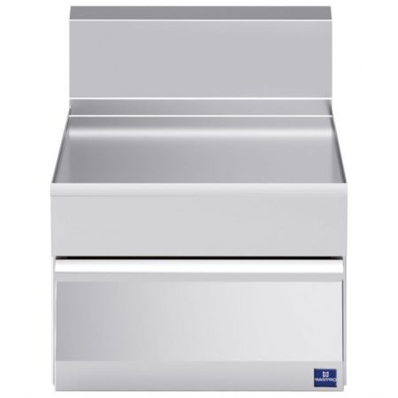 Élément neutre ligne de cuisson 650 avec tiroir 400x650x300 mm - Virtus - MS654PLCT