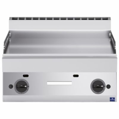 Plancha gaz de table surface chromée lisse puissance 11,4 kW Plancha gaz de table surface chromée lisse puissance 11,4 kW