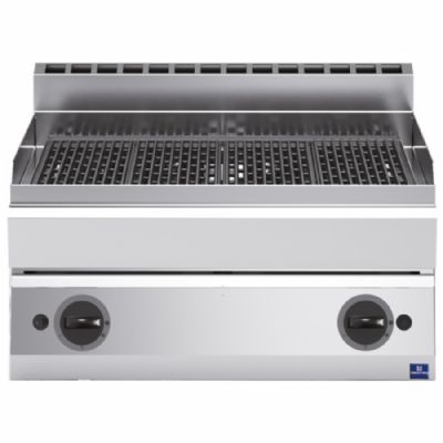 Gril de table gaz inox  poser puissance 15 kW - 650 x 700 x 300 mm