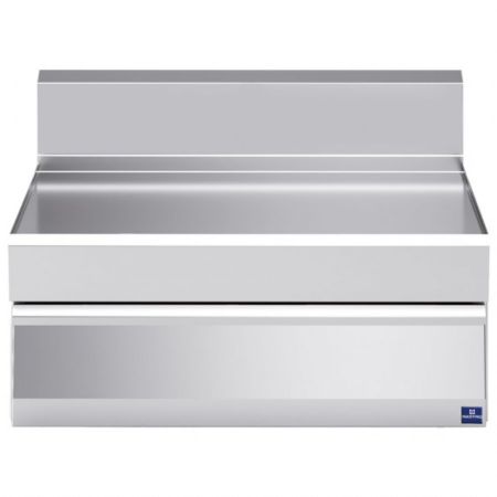 Élément neutre ligne de cuisson 650 avec tiroir 700x650x300 mm - Virtus - MS657PLCT