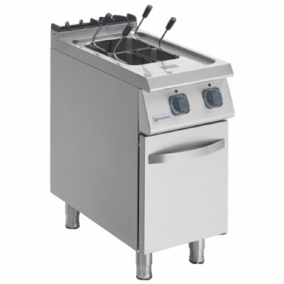 Cuiseur  ptes lectrique sur soubassement ferm - avec cuve 18 L et puissance 9 kW triphase