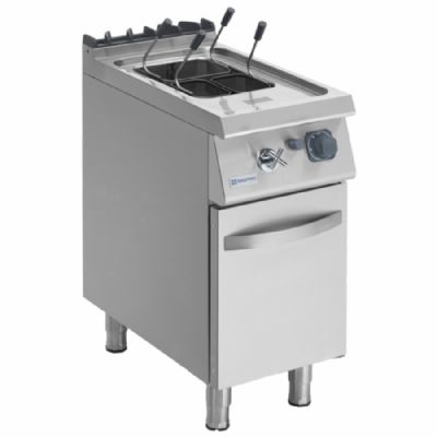 Cuiseur de ptes gaz sur soubassement ferm capacit 18 L puissance 10,5 kW