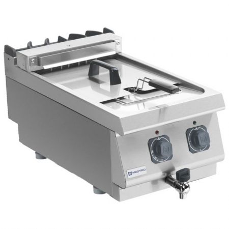Friteuse cuisine pro profondeur 700 de table triphasé 10 L 7.5 kW - Virtus - MS74FRET10