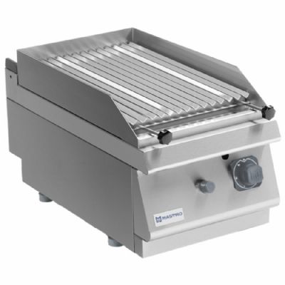 Gril gaz à pierre de lave à poser avec format 730 x 400 x 300 mm Gril gaz à pierre de lave à poser avec format 730 x 400 x 300 mm