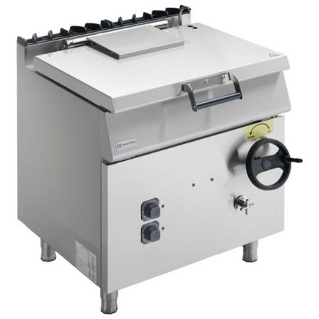 Sauteuse basculante électrique capacité 60 L cuve inox triphasé - Virtus - MS78BRE Sauteuse basculante électrique capacité 60 L cuve inox triphasé - Virtus - MS78BRE