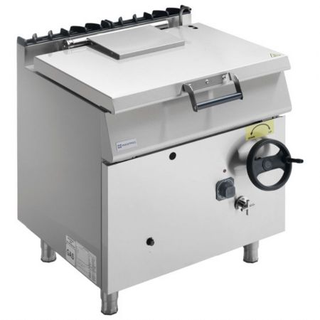 Sauteuse basculante gaz capacité 60 litres avec cuve en inox - Virtus - MS78BRG Sauteuse basculante gaz capacité 60 litres avec cuve en inox - Virtus - MS78BRG