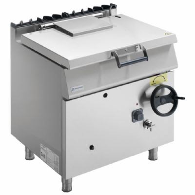 Sauteuse basculante gaz cuve inox volume 60 L - 18 kW