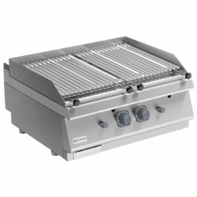 Gril gaz à pierre de lave à poser avec format 730 x 800 x 300 mm Gril gaz à pierre de lave à poser avec format 730 x 800 x 300 mm