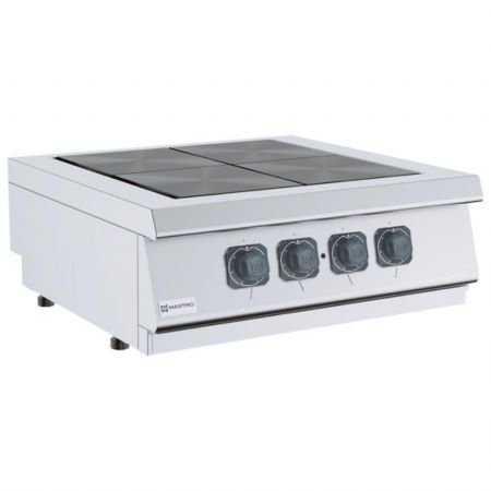 Fourneau profondeur 700 électrique à poser 4 plaques basculantes de 3 kW chacune - Triphasé 12 kW - Virtus - MS78PCERT Fourneau profondeur 700 électrique à poser 4 plaques basculantes de 3 kW chacune - Triphasé 12 kW - Virtus - MS78PCERT