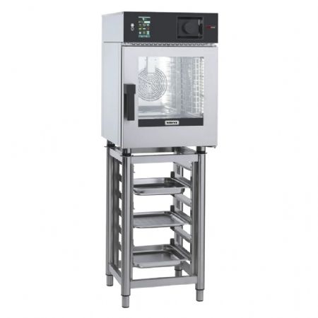 Four à convection électrique à écran tactile 6x GN 1/1 avec programme de nettoyage automatique