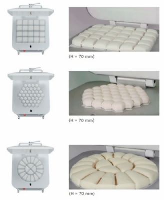 Diviseuse manuelle 19 divisions - 90 à 300g - 700x720x1100