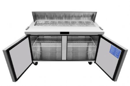 Saladette tropicalisée bacs GN1/6 x16 -2/+8 °C