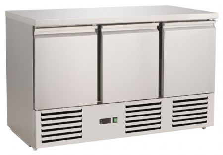 Table réfrigérée négative 400 L 3 portes - Nosem - MT1365BT