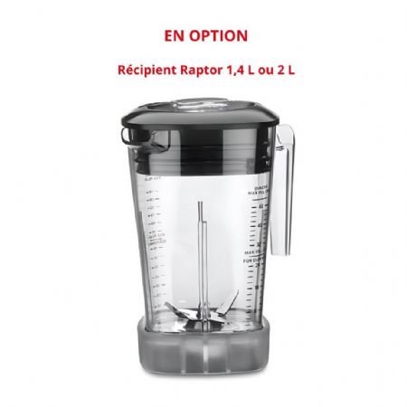 Blender haut débit 2 vitesses avec bol 1,4 L - Waring - MX1000XTPEE