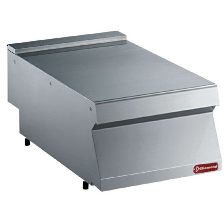 Élément neutre ligne de cuisson 700 en acier inox AISI 304 à poser 400x700x250/320 mm - Diamond - N17/PT4T-N