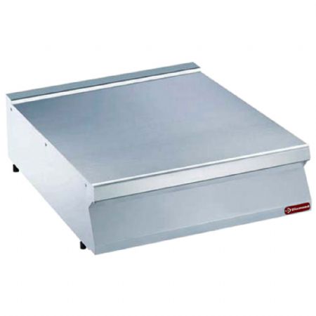 Élément neutre ligne de cuisson 900 en acier inox 18/10 AISI 304 800x900x250/320 mm - Diamond - N22/PT8T-N