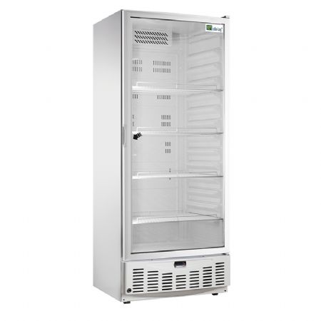 Armoire réfrigérée 1 porte vitrée capacité 455 L positive - Afi-Collin-Lucy - N500V