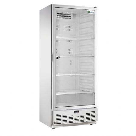 Armoire rfrigre positive 1 porte vitre +1 / +8C - 540L