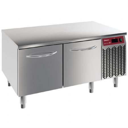 Soubassement négatif congélateur, 2 tiroirs GN 1/1, capacité 200 litres - Diamond - N77/B212G-9L