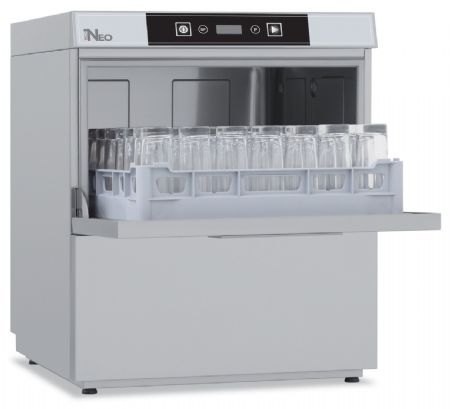 Lave-Verres professionnel - 15 litres - NEOTECH V1 - Panier 500 x 500 mm - adoucisseur - Colged - NEO500AV1