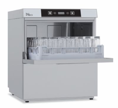 Lave-verres avec pompe de relevage - 15 litres panier 500 x 500 mm Lave-verres avec pompe de relevage - 15 litres panier 500 x 500 mm