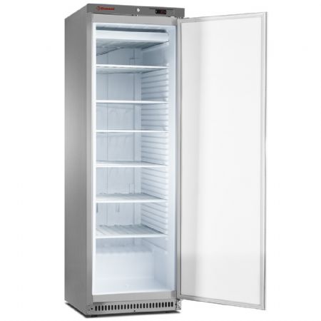 Armoire congélateur professionnelle statique 1 porte pleine, 400 L , acier inox - Diamond Promo - NFT402-R2X