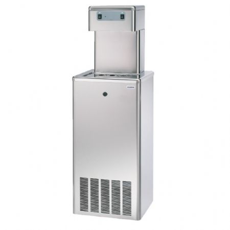 Fontaine à Eau sur sol banc de glace, débit 65 L/h et 2 sorties eau réfrigérée - Cosmetal - NIA65ISL Fontaine à Eau sur sol banc de glace, débit 65 L/h et 2 sorties eau réfrigérée - Cosmetal - NIA65ISL