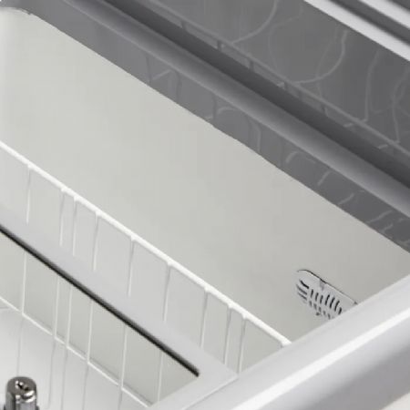 Conglateur bahus blanc vitr plats coulissante 218 L -14/-24 C - 1030x650x885 mm